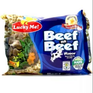 lucky me beef instant noodles